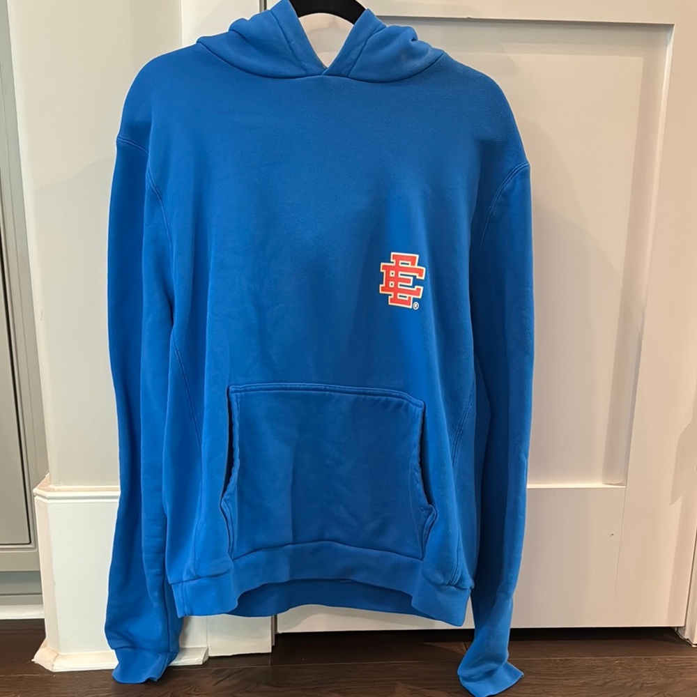 Eric Emanuel Blue Hoodie with Logo